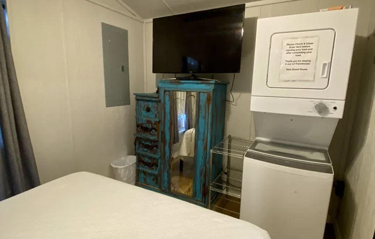 Bedroom with TV